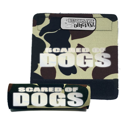 HI-VIS SCARED of DOGS Grip