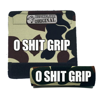 BEST GRIPS. EVER.® handle grip in camo featuring The O Shit Grip® 2-Pack!, designed for comfort and everyday use.