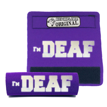 HI-VIS I'm DEAF Grip