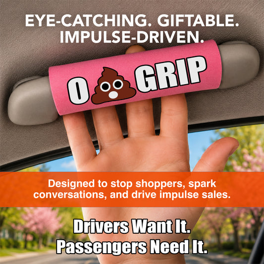 O POO Car Grip 12 pack