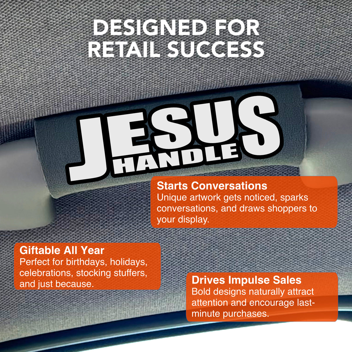 JESUS HANDLE Car Grip 24 pack
