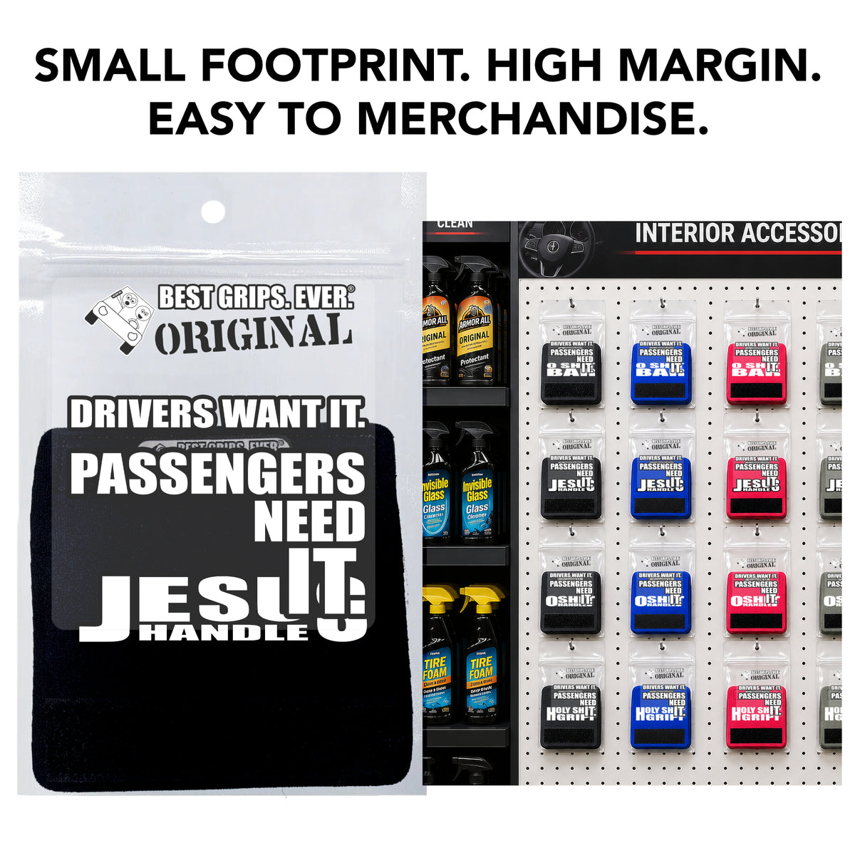 JESUS HANDLE Car Grip 24 pack