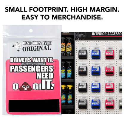 O POO Car Grip 24 pack
