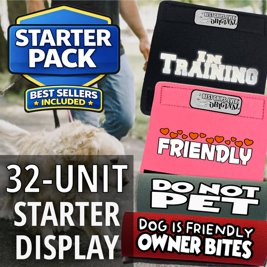 Dog Leash Handle Grip – "Best Sellers Sampler Pack - for Pets" Everyday Pet Accessory (32 Units)