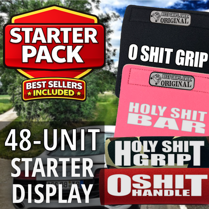 Funny Car Grab Handle Grip – "Best Sellers Sampler Pack - for Cars" Gag Gift Auto Accessory (48 Units)