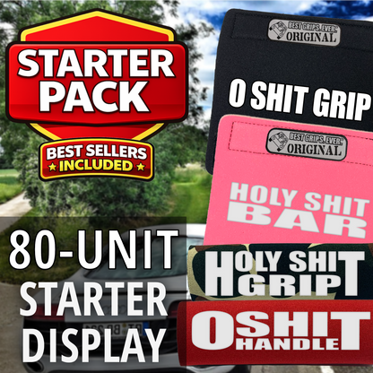 Funny Car Grab Handle Grip – "Best Sellers Sampler Pack - for Cars" Gag Gift Auto Accessory (80 Units)