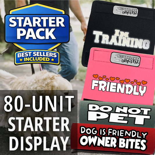 Dog Leash Handle Grip – "Best Sellers Sampler Pack - for Pets" Everyday Pet Accessory (80 Units)