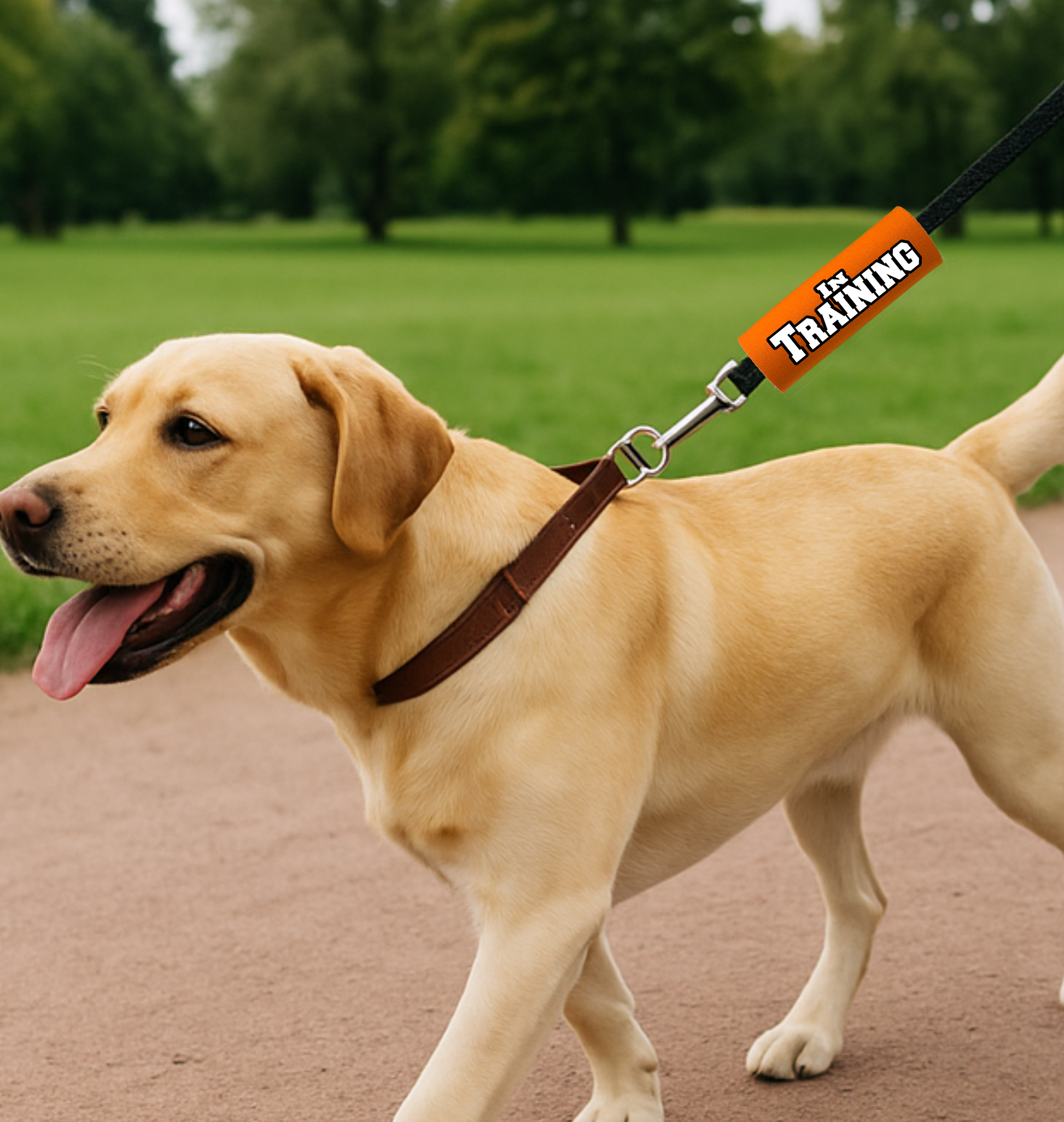 BEST GRIPS. EVER.® leash grip featuring IN TRAINING Grip, designed to improve comfort, control, and safety during dog walks.
