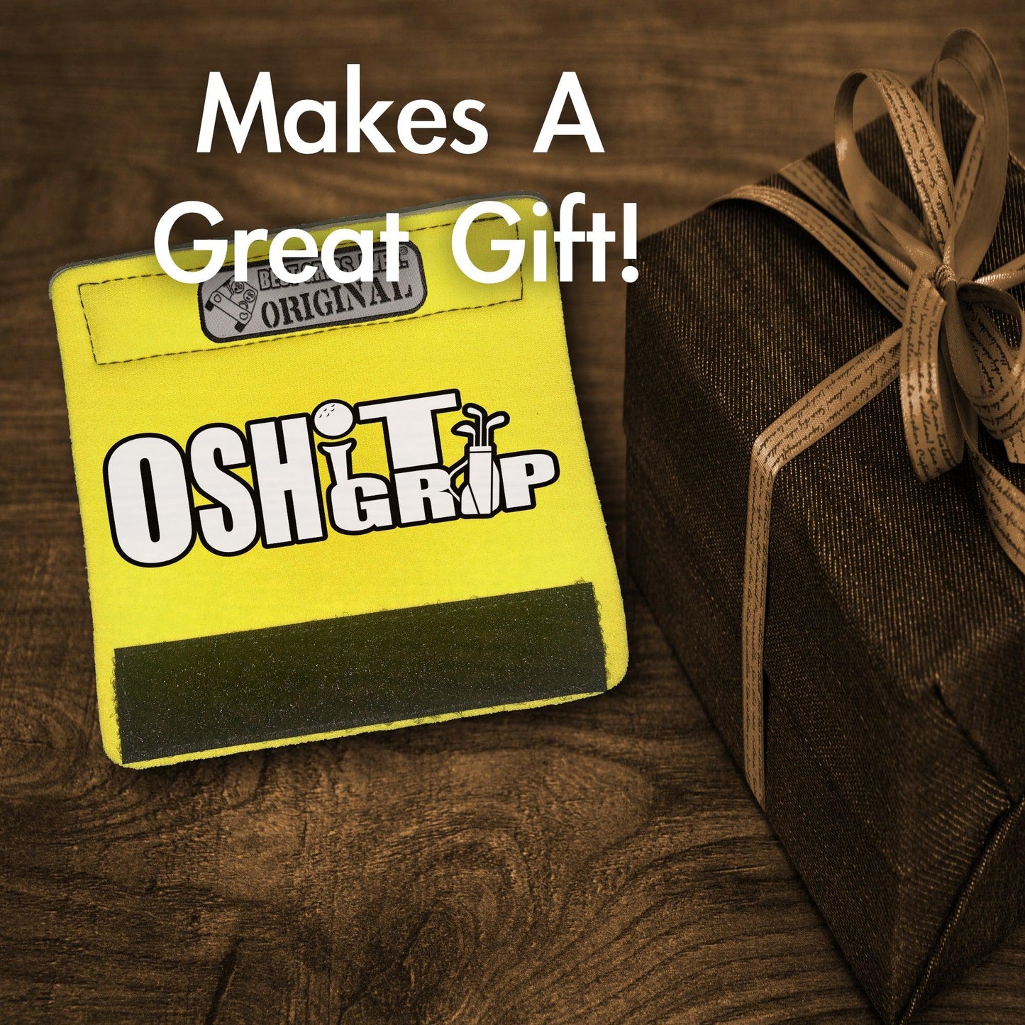O Shit Grip for Golf - Funny Golf Bag Handle – Perfect Holiday Gift, Stocking Stuffer or Secret Santa Surprise