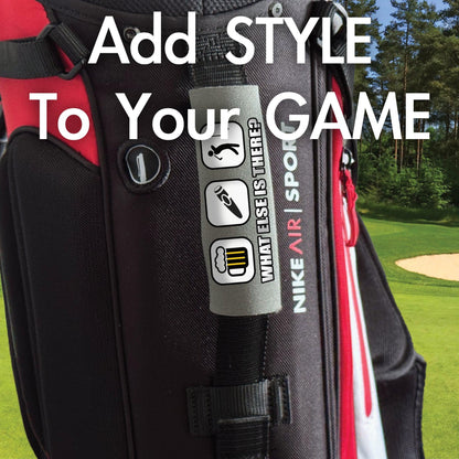 Golf & Beer Grip - Funny Golf Bag Handle – Perfect Holiday Gift, Stocking Stuffer or Secret Santa Surprise