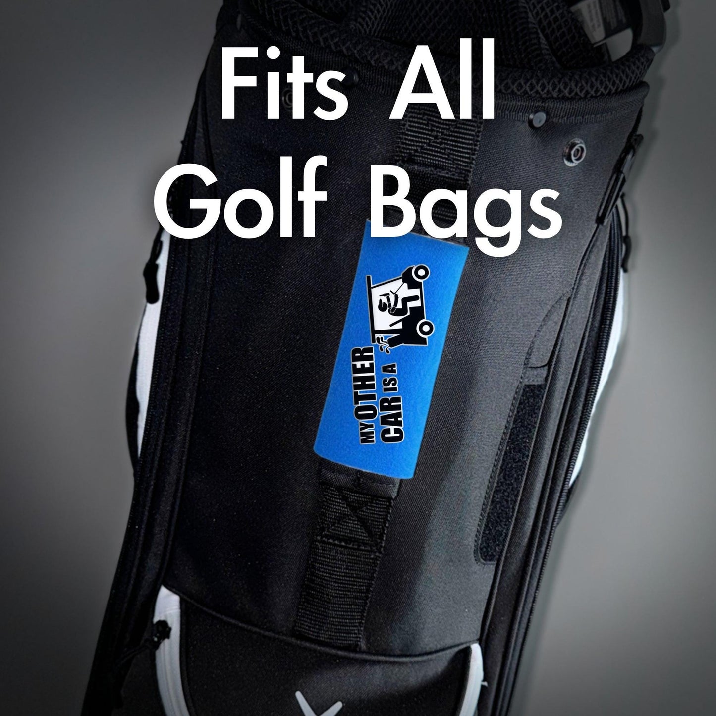 The Golf Cart Grip...For Him - Funny Golf Bag Handle – Perfect Holiday Gift, Stocking Stuffer or Secret Santa Surprise