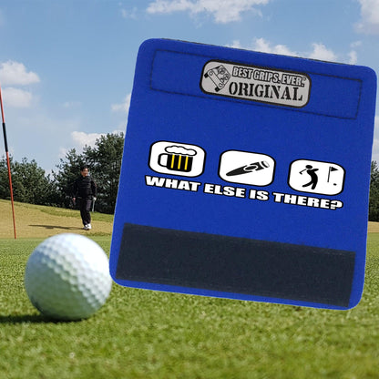Golf Cigars Beer Bag Handle Cover – Funny Neoprene Grip | Golf Buddy Gift