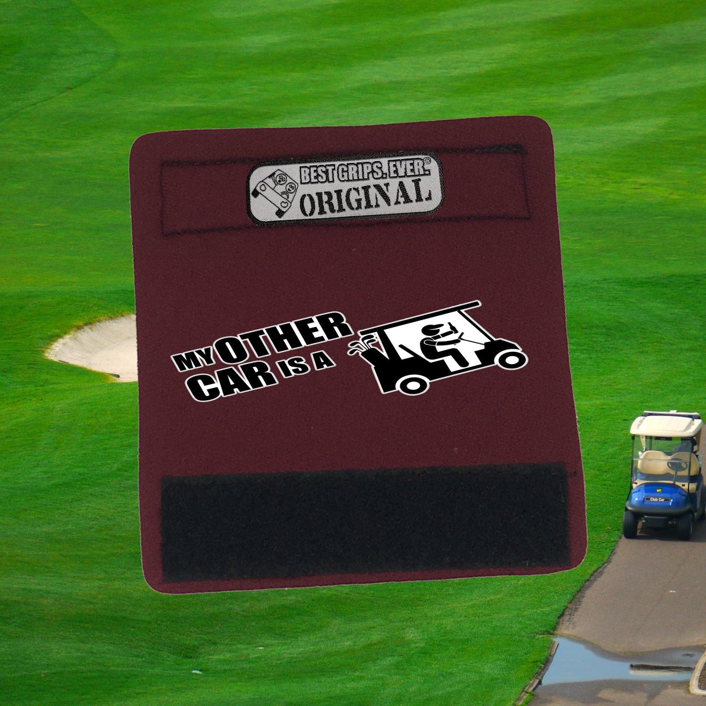 The Golf Cart Grip...For Him - Funny Golf Bag Handle – Perfect Holiday Gift, Stocking Stuffer or Secret Santa Surprise