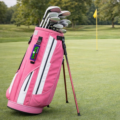 Swing Swear Repeat Golf Bag Handle Cover – Funny Neoprene Grip | Golfer Gift