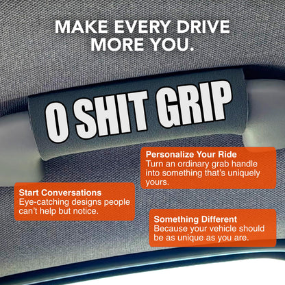 O Sh*t Grip – Car Grab Handle Cover, Cushioned for All Vehicles