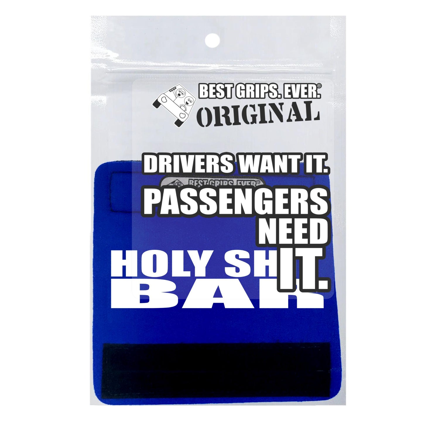 Holy Sh*t Bar® Car Grab Handle Cover – Funny Scared Passenger Car Gift