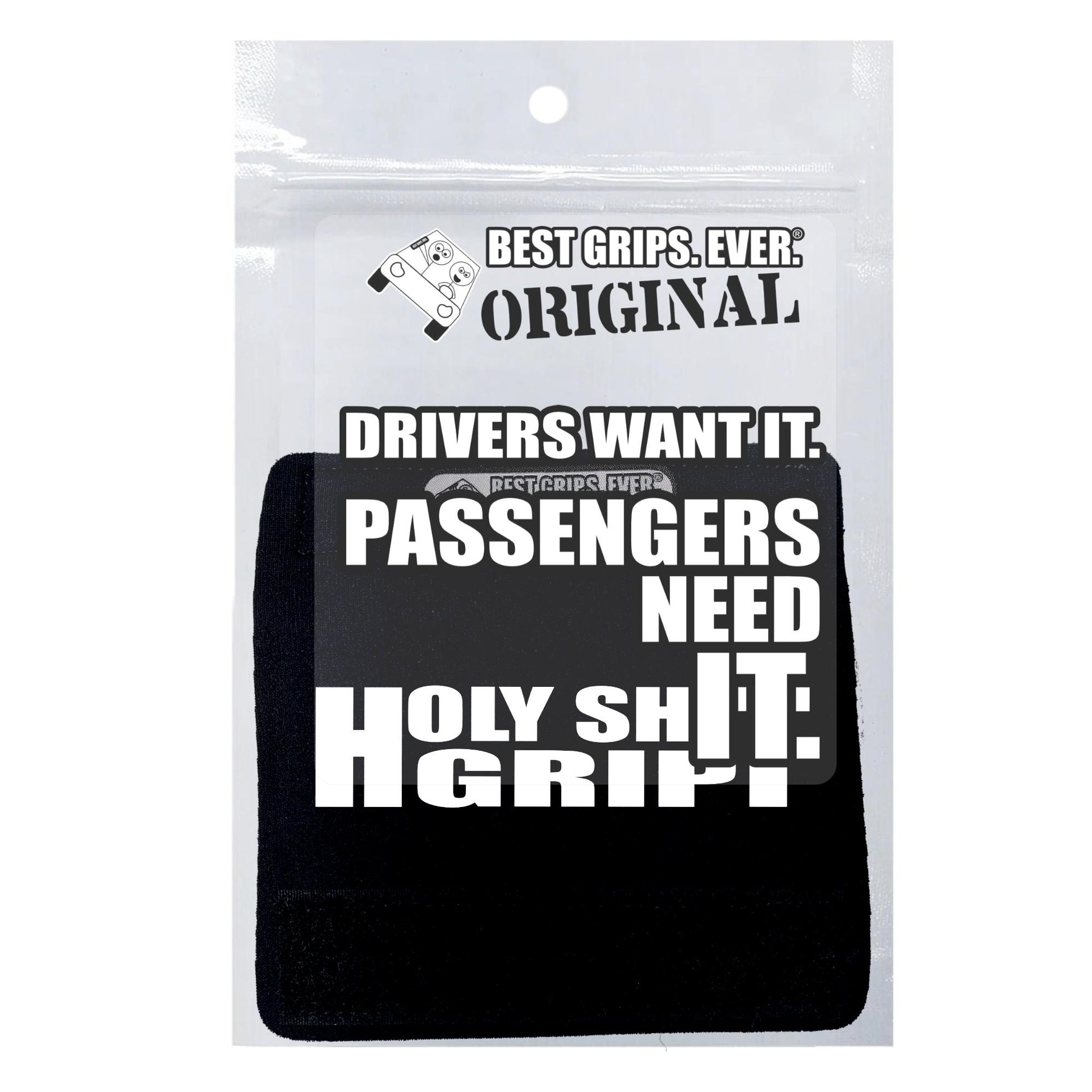 Holy Sh*t Grip – Funny Car Grab Handle Cover, Interior Accessory made for Car Lovers