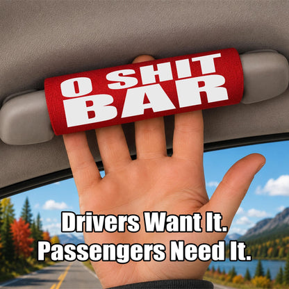 O Sh*t Bar® Car Grab Handle Cover – Vehicle Interior Accessory