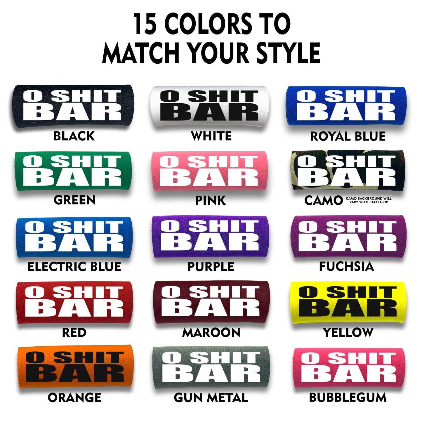 O Sh*t Bar® Car Grab Handle Cover – Vehicle Interior Accessory