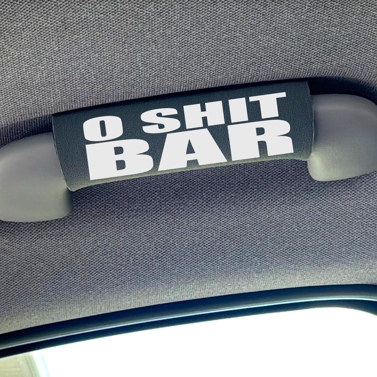 O Sh*t Bar® Car Grab Handle Cover – Funny Driver Passenger Car Gift