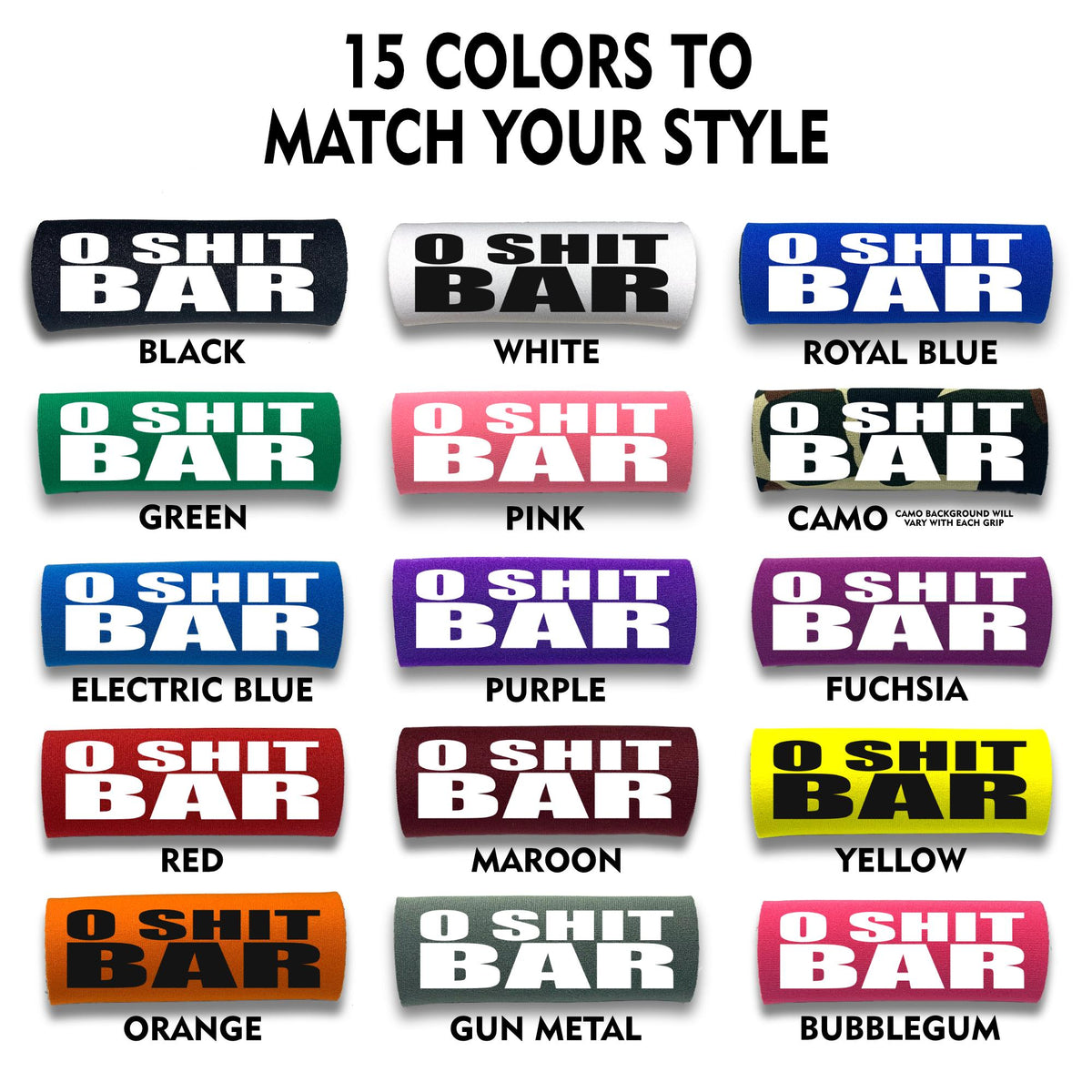 O Sh*t Bar® Car Grab Handle Cover – Funny Driver Passenger Car Gift