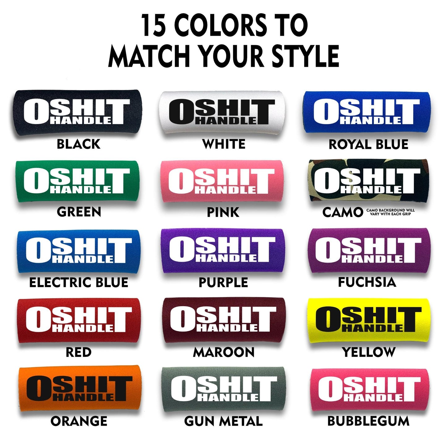 O Sh*t Handle Grip Cover – Funny Car Interior Upgrade Gifts for any Vehicle