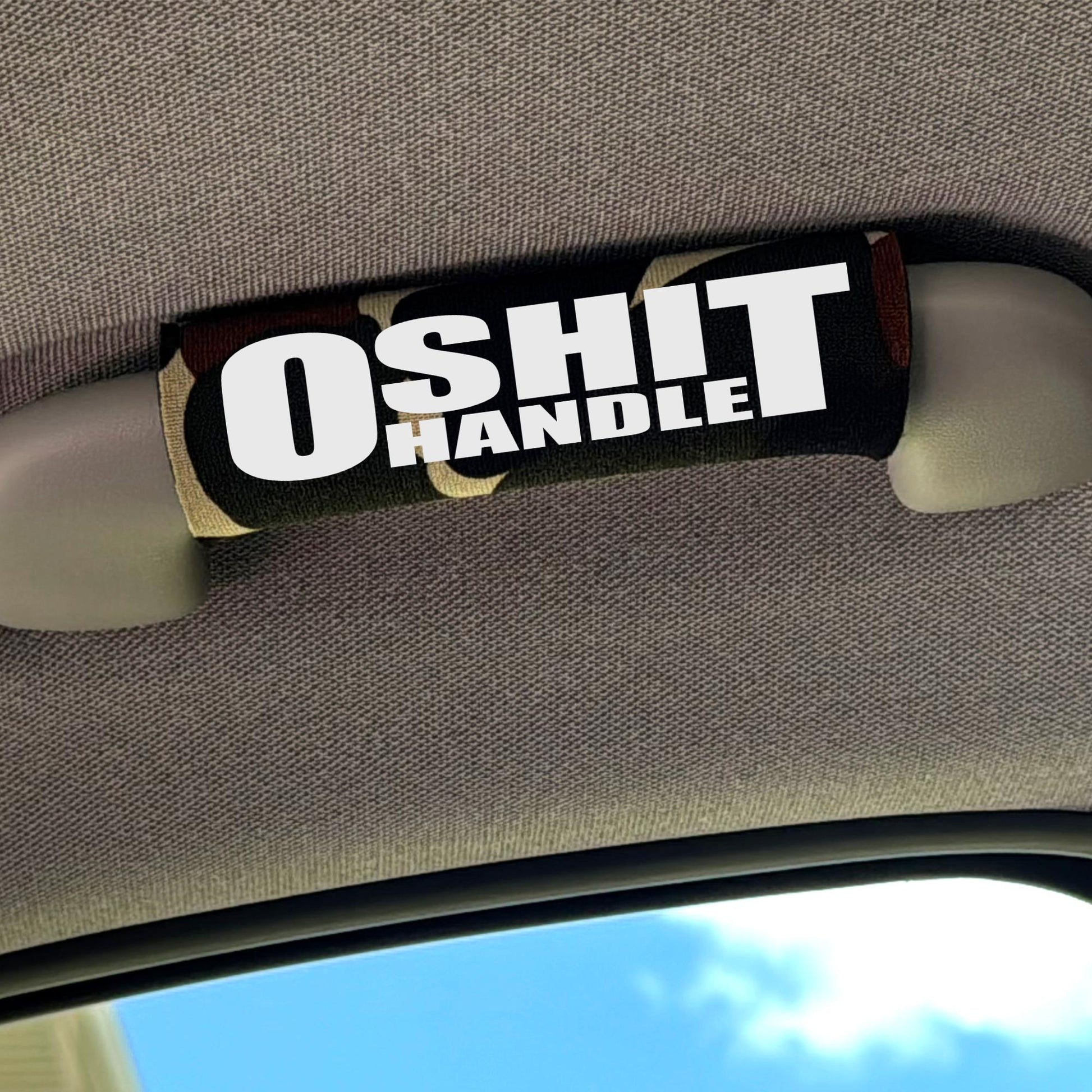 O Sh*t Handle Grip – Car Grab Handle Cover, Truck & 4x4 Accessory