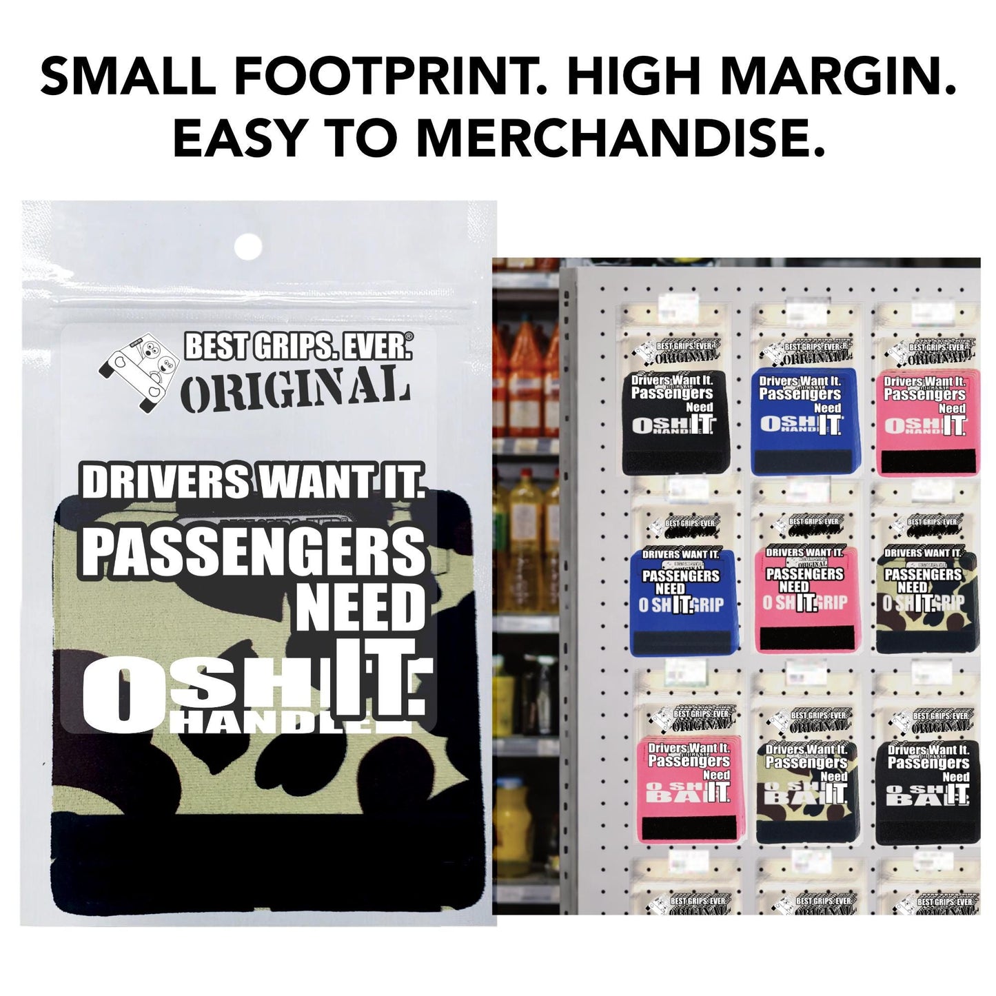 Wholesale Funny Car Grab Handles – The O Sh!t Handle® Case of 12