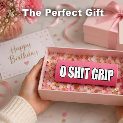 O Sh*t Grip – Car Grab Handle Cover, Hook and Loop Closure, Any Vehicle Gift