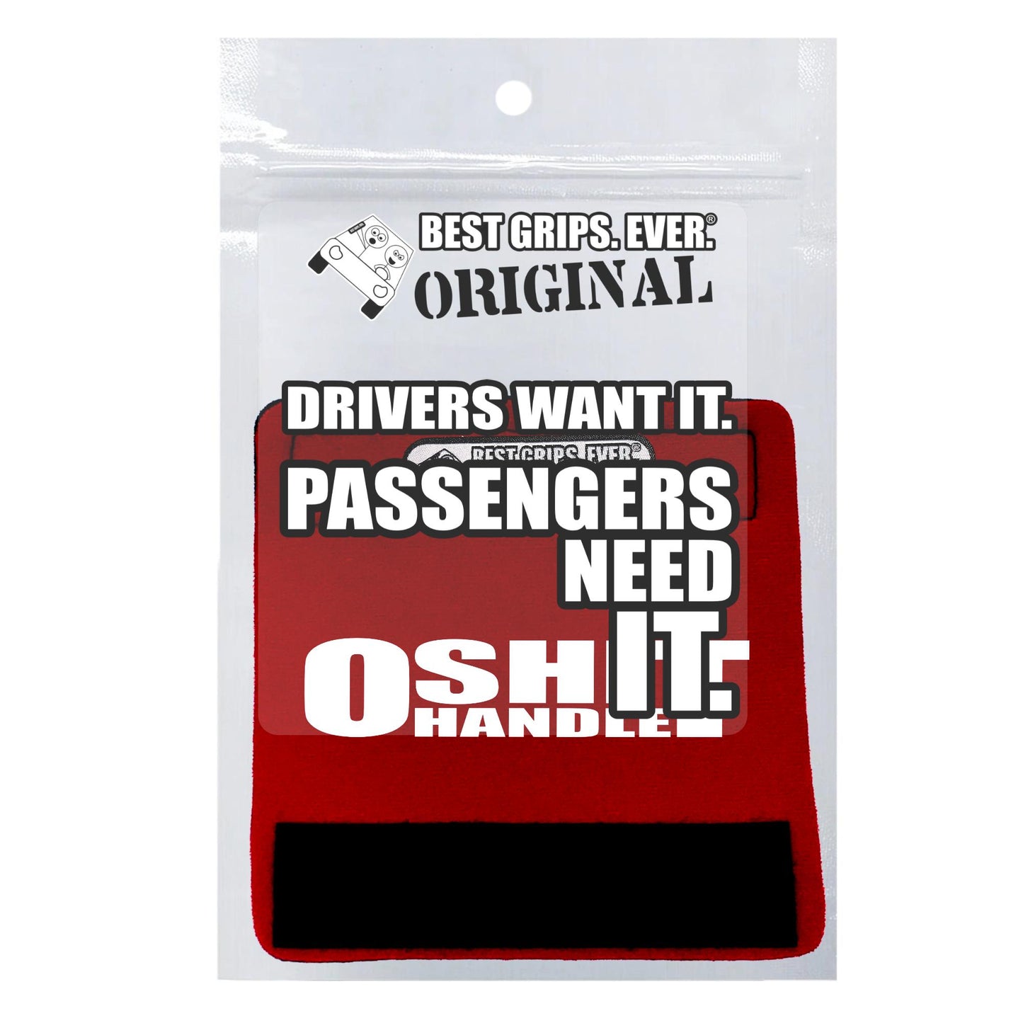 O Sh*t Handle Grip Cover – Funny Car Interior Upgrade Gifts for any Vehicle